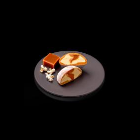 Mochi Glacé Saveur Popcorn Caramel